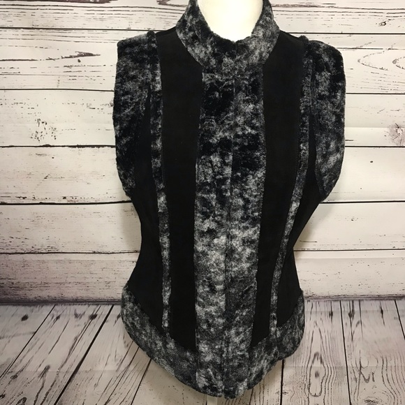 Dress Barn leather vest - Picture 2 of 8